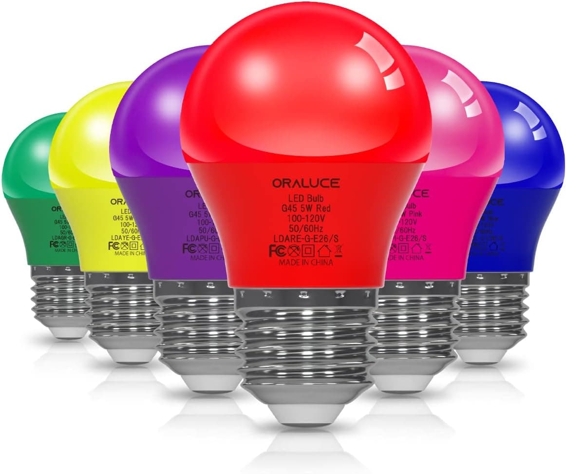 ORALUCE 6 Colors LED Porch Light Bulbs Review – Best Budget Pick for Halloween & Christmas Decorations